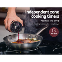 Induction Cooktop 60cm Ceramic Glass 4 Buner