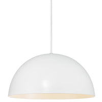 Ellen 30 Pendant White Metal - PC E27