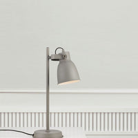 Adrian Table Grey Metal - PC E27 Tilt 180deg
