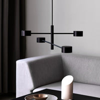 Clyde Pendant Black Metal - PC 4x5W 3-Step 350Lm 2.7K Tilt 320deg