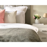 Brighton Throw - 100% NZ Wool - Grey