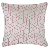 Cushion Cover With Piping Milan Rose 45cm x 45cm