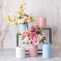 Ceramic Pastel Vases - 3 Pieces - 20cmH