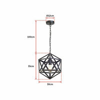 Black Ceiling Lamp - Chandelier