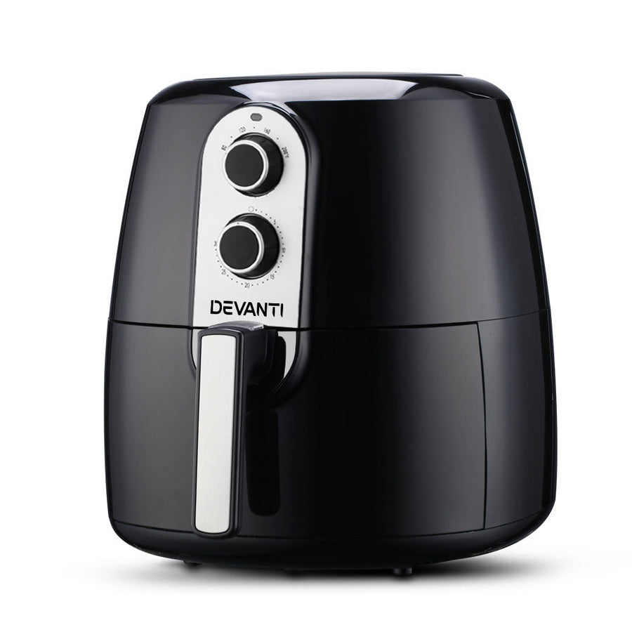 7 Litre Oil Free Air Fryer - Black