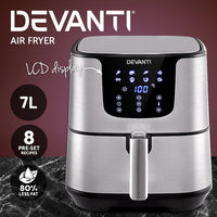 7 Litre Air Fryer LCD Display