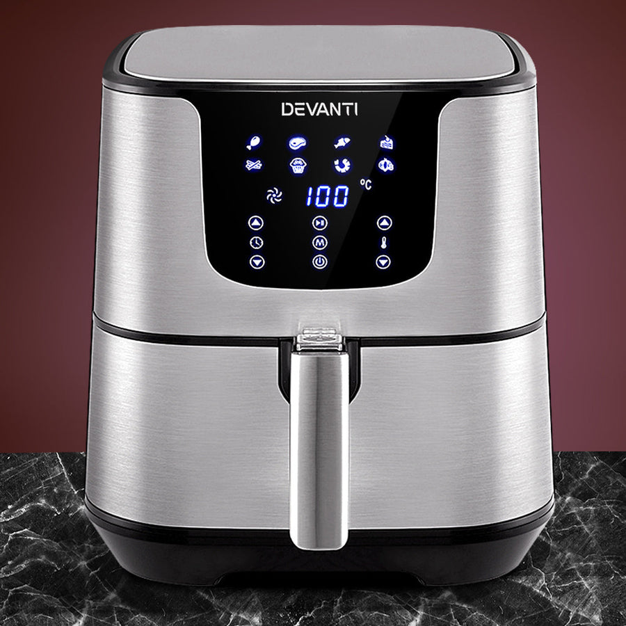 7 Litre Air Fryer LCD Display