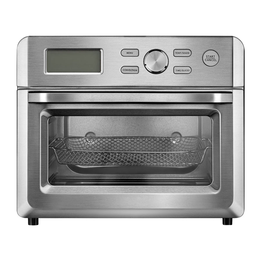 20L Air Fryer Convection Oven LCD Display - Silver