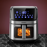 Air Fryer 6.5L LCD Fryers Oven Airfryer Healthy Cooker Oil Free Kitchen