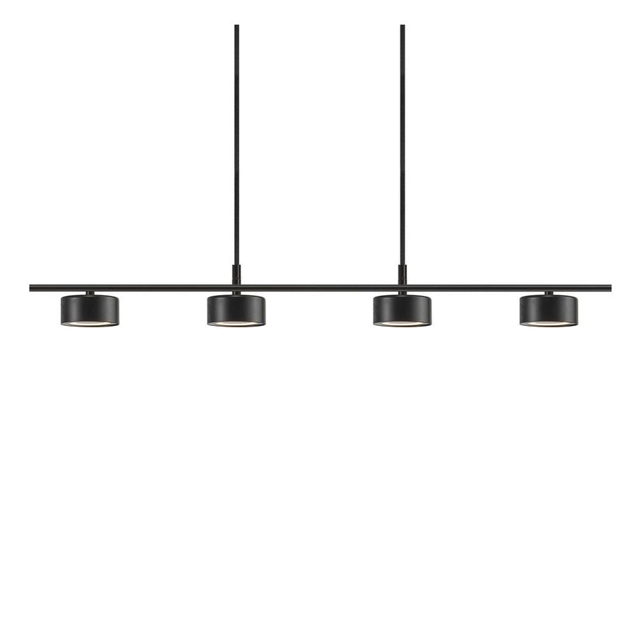 Clyde Pendant Black Metal - PC 4x5W 3-Step 350Lm 2.7K