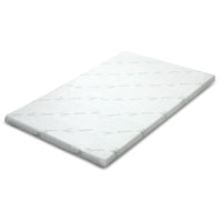 Cool Gel Memory Foam Mattress Topper w/Bamboo Cover 5cm - Double