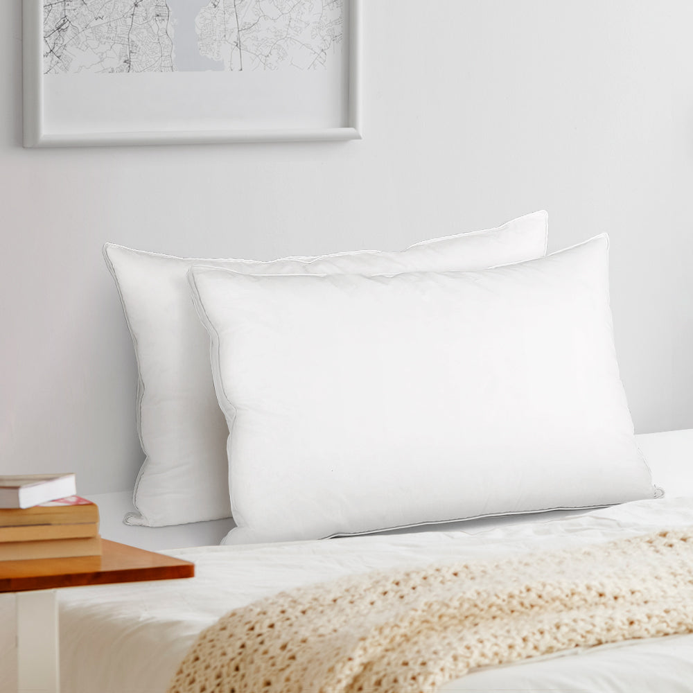 Duck Feather Down Twin Pack Pillow