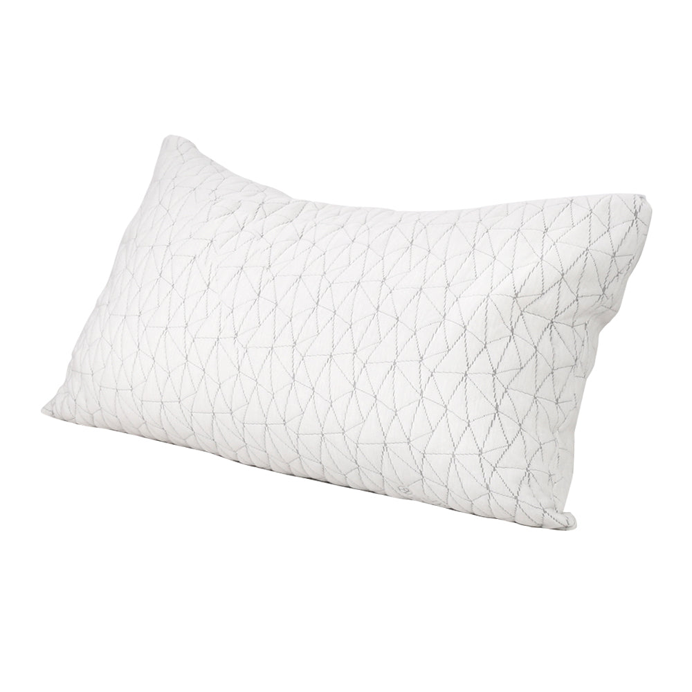 Set of 2 Rayon King Memory Foam Pillow