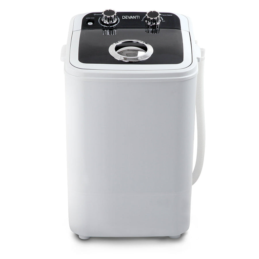 4.6KG Mini Portable Washing Machine - Black