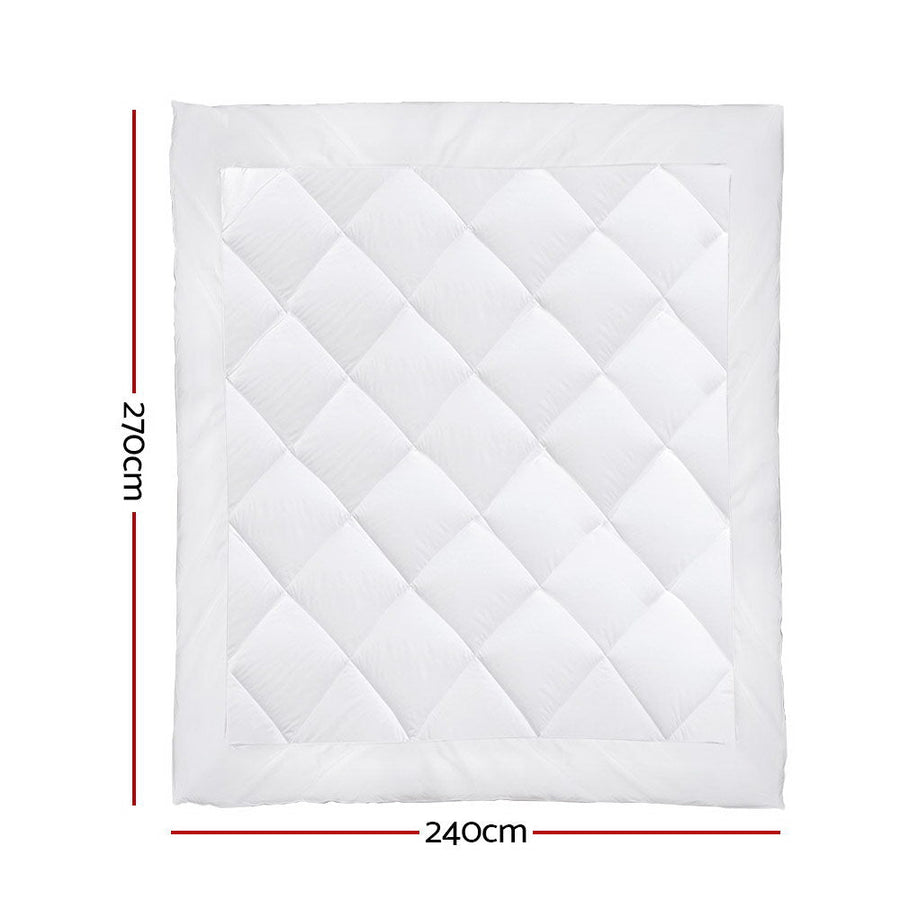 Super King 700GSM Microfibre Bamboo Microfiber Quilt