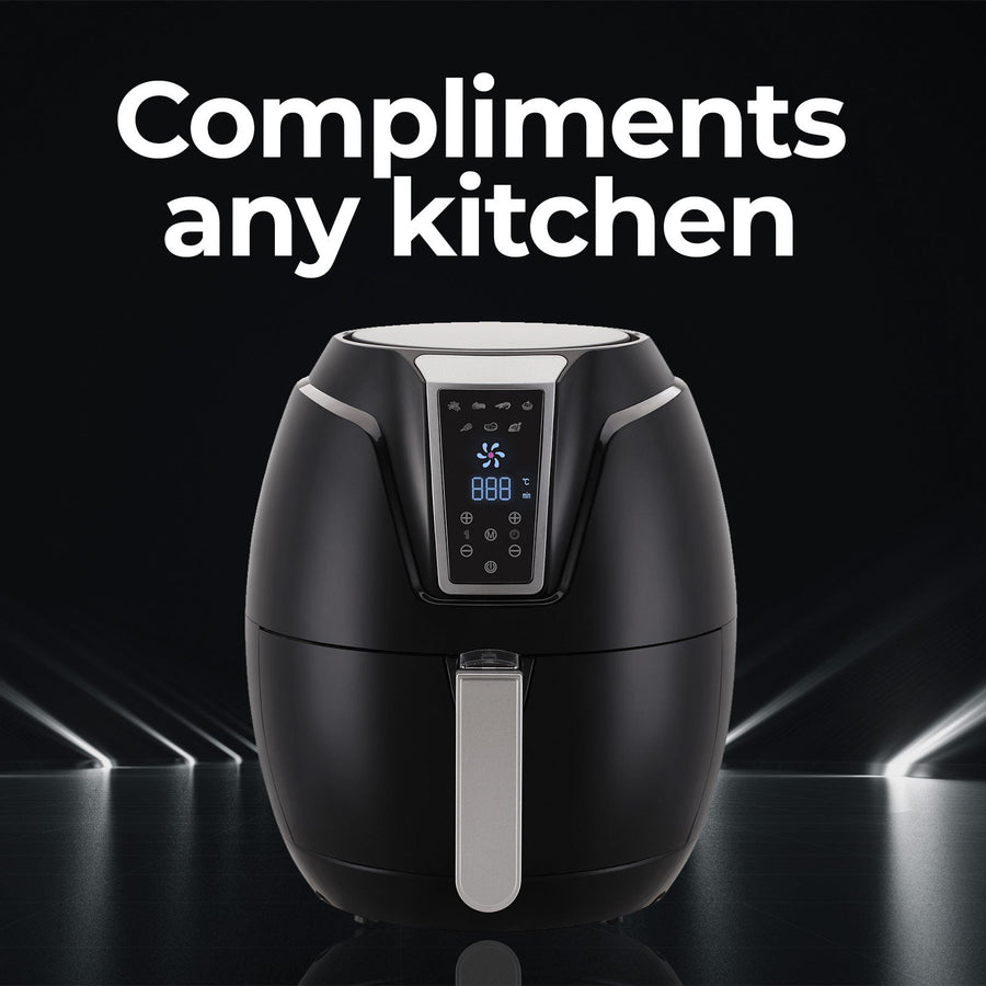 4 Litre Air Fryer Digital Display Black 1400W