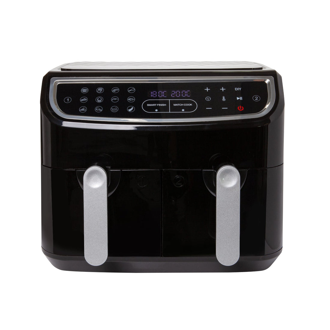 DUO 2-Basket 12-in-1 Digital Air Fryer 2 x 4.5 Litre LED Display