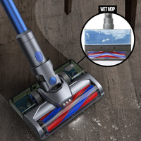 H20 PRO Wet Mop 2-IN-1 Cordless Stick Vacuum Cleaner Handheld Recharge - Blue