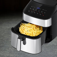 11.5 Litre Air Fryer Multifunctional LCD Digital Display - Silver