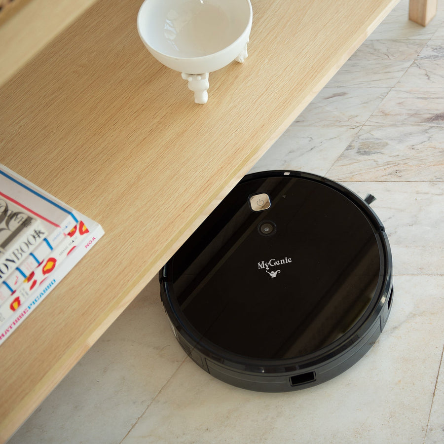 V-MAX 3000 Robotic Vacuum Cleaner VSLAM Technology Wi-Fi Control Black