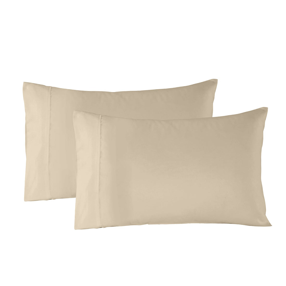 Bamboo Blended Sheet & Pillowcases Set 1000TC Ultra Soft Bedding - Ivory Double