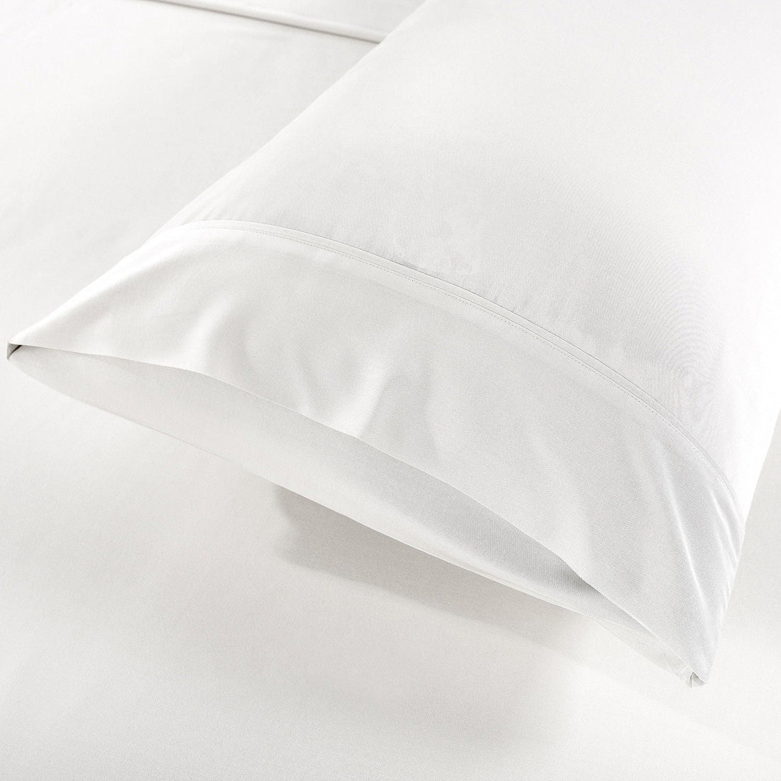 Bamboo Blended Sheet & Pillowcases Set 1000TC Ultra Soft Bedding - White King