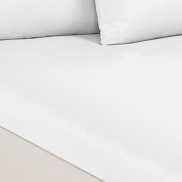 1500 Thread Count Cotton Rich Sheet Set 3 Piece Ultra Soft Bedding - Queen - White