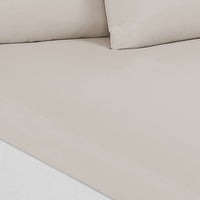 1500 Thread Count Combo Sheet Set Cotton Rich Premium Hotel Grade - Queen - Ivory