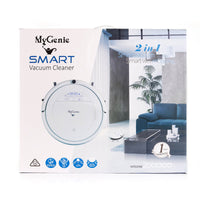 ZX1000 Automatic Robotic Vacuum Cleaner Dry Wet Mop Sweep Floor - White