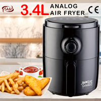 3.4 Litre Air Fryer - Black