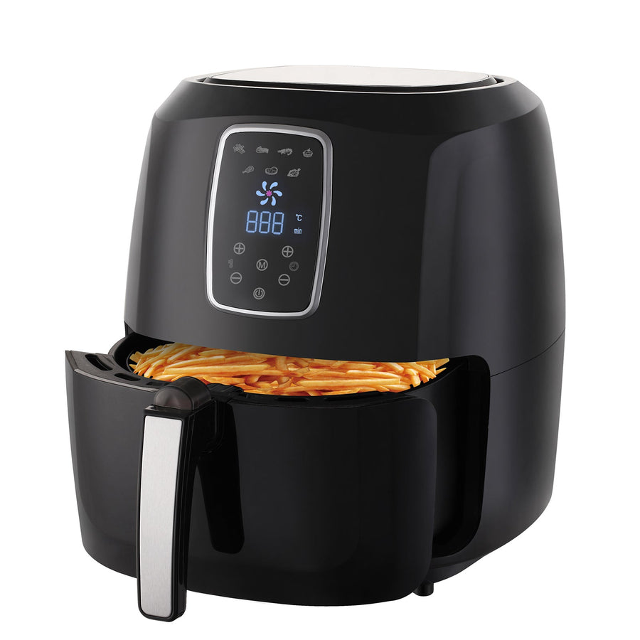 7 Litre Digital Air Fryer Black LED Display