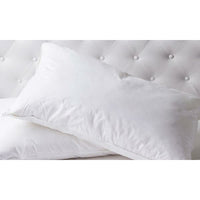 350GSM Bamboo Quilt, 2000TC Sheet Set And 2 Pack Duck Pillows - White King