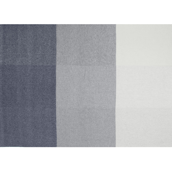 Kensington Throw - 10% Cashmere/ 90% Super Fine Merino Wool - Monochrome