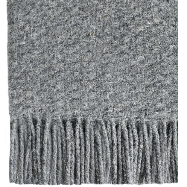 Soho Throw - Wool Blend - Grey