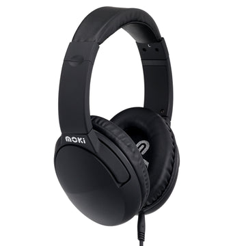 Noise Cancellation Black Headphones