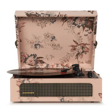 Voyager Floral - Bluetooth Portable Turntable