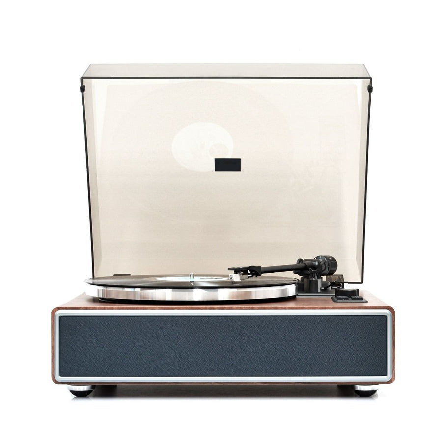 Hi-Fi Turntable with Built-In Bluetooth Receiving Speaker