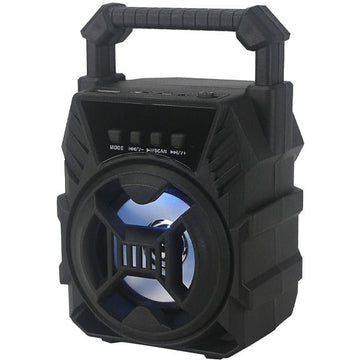 Portable Bluetooth Speaker 5W FM SD USB Audio Black F6009