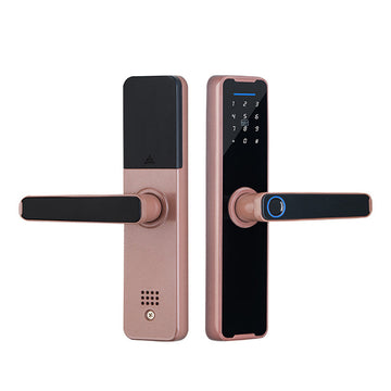 Digital Smart Door Lock Fingerprint APP Key Card Password Electronic Home Lock