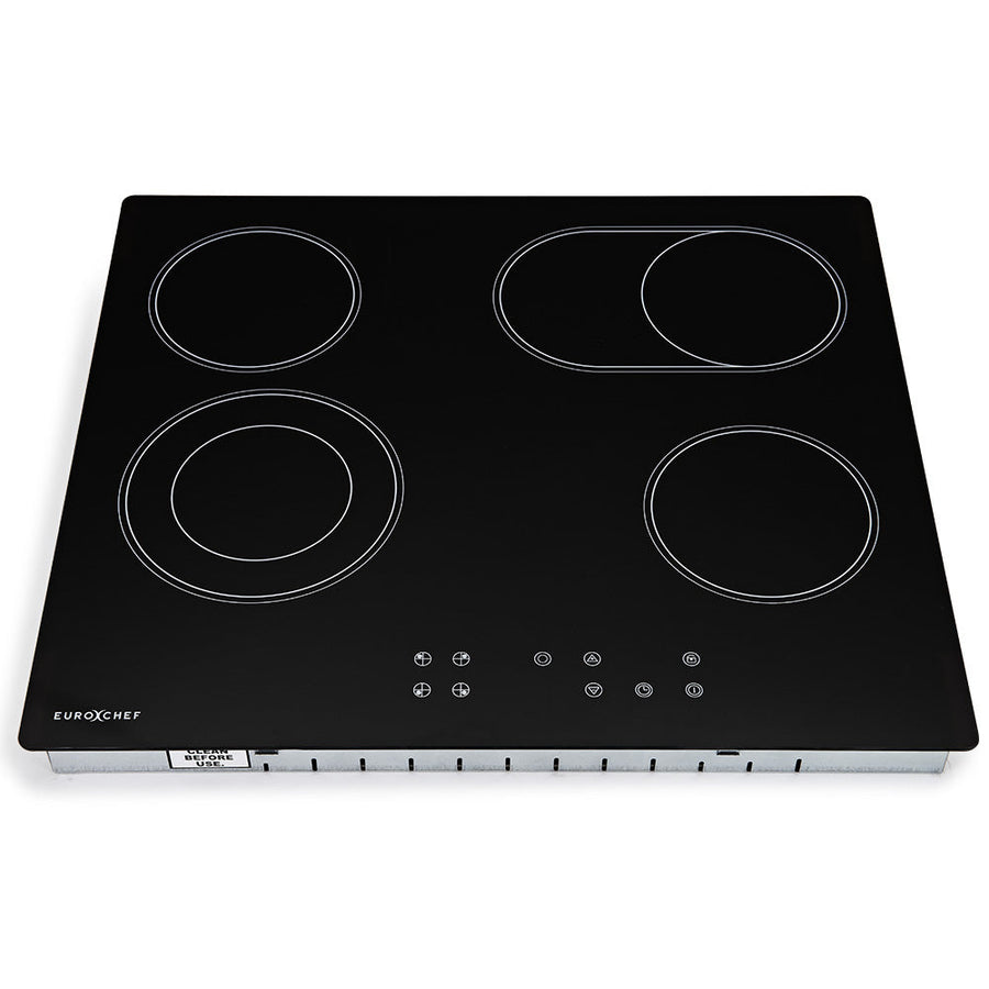 60cm Ceramic Cooktop 4 6 Zone Electric Glass Burner Top Flat Kitchen