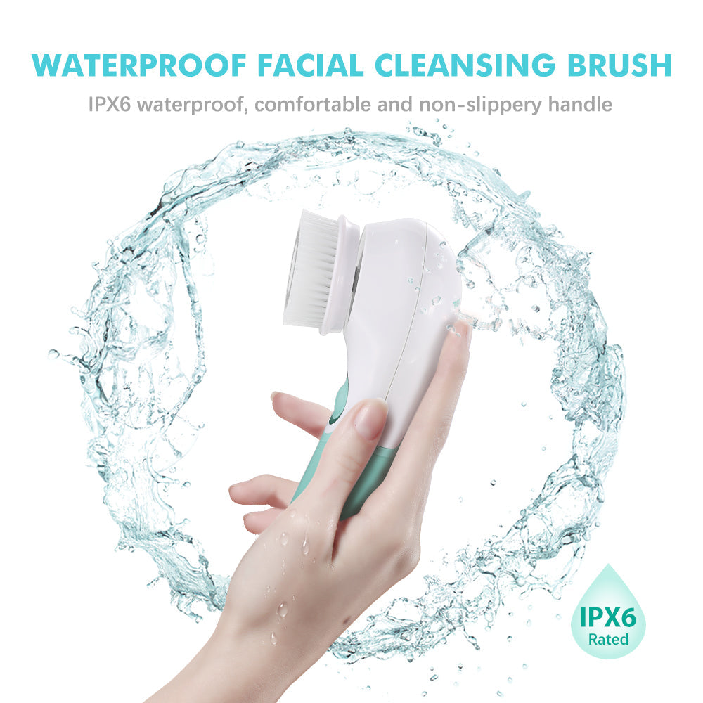 Rotatable Electric Facial Cleanser TB-14838