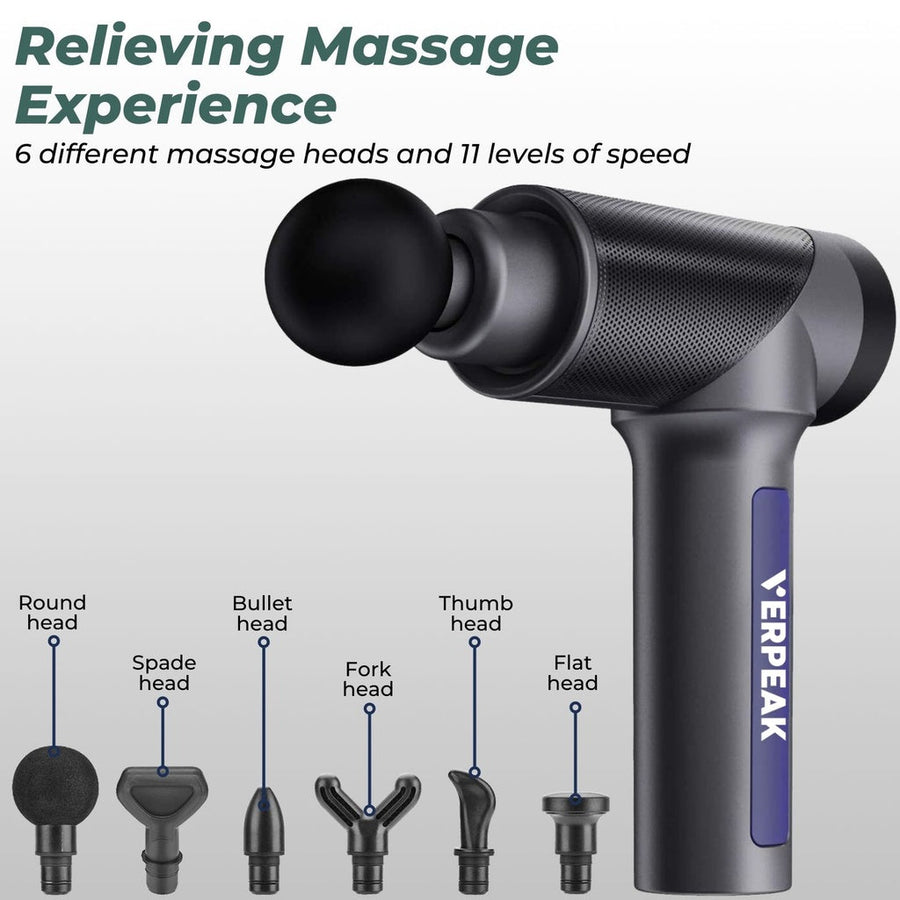 Massage Gun Elite - LCD - 17v