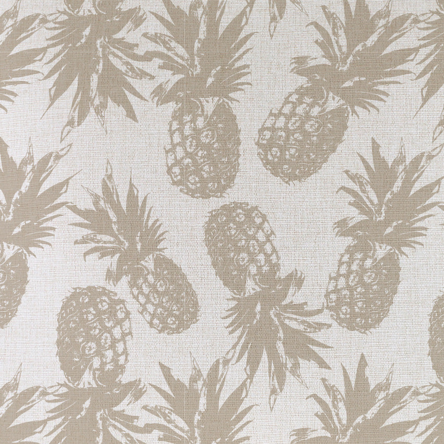 Cushion Cover With Piping Pineapples Beige 45cm x 45cm