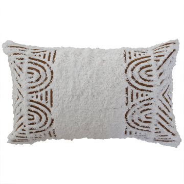 Cushion Cover Boho Textured Single Sided Africa 30cm x 50cm