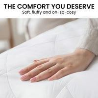 Microfibre Bamboo Comforter Quilt 400gsm - Queen