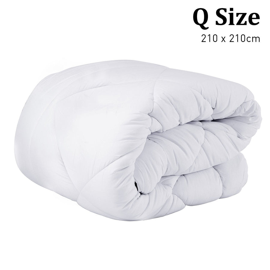 Microfibre Bamboo Comforter Quilt 700gsm - Queen