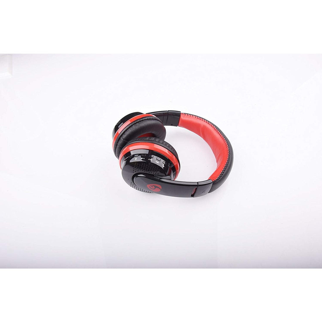 MX666 Wireless Bluetooth Music Headphones with Mic Noise Canceling - Red