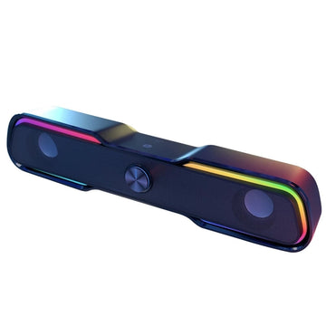 DHE-6002 Wired Soundbar RGB Light Multimedia Speaker