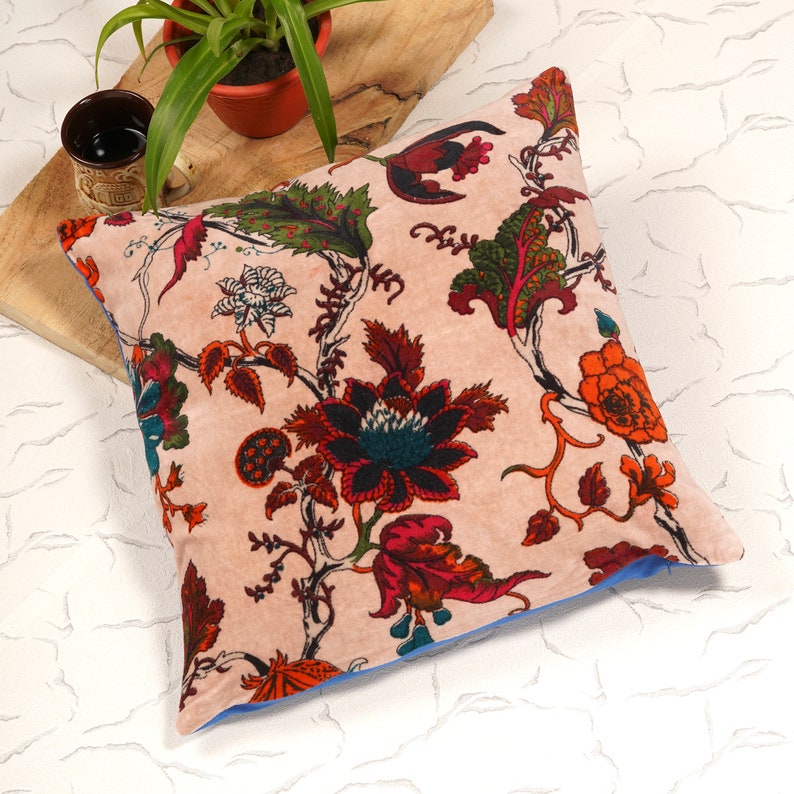 Frida Floral Decorative Cushion Muertes Cushion Cover