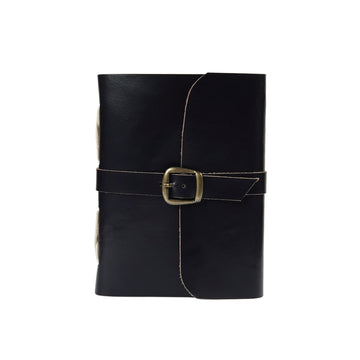 Vintage Leather Journal Recycled Paper Notebook